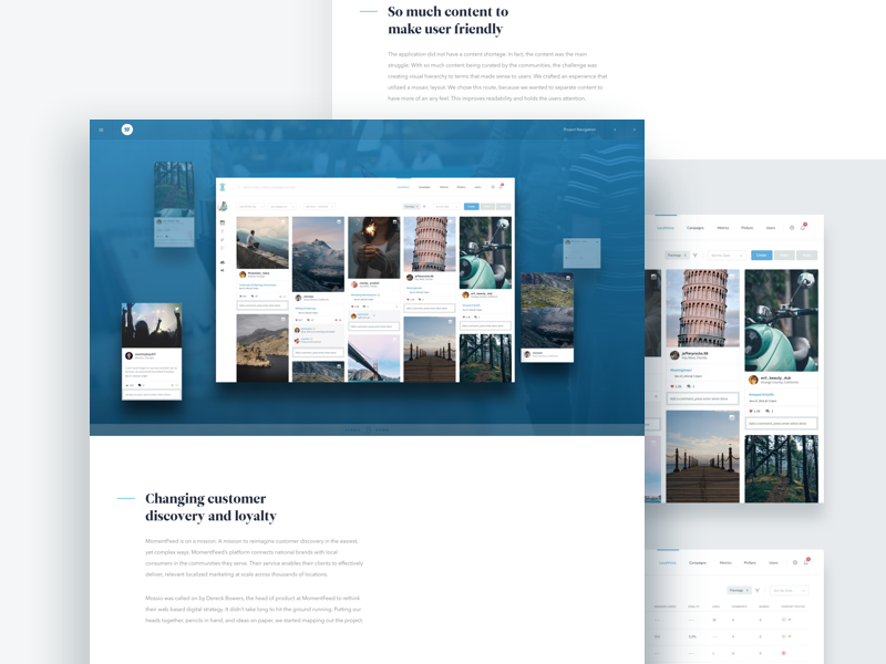 Mossio Website by Corey Haggard for Mossio on Dribbble