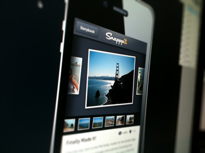 Snapppit for iPhone app application iphone photo ui user interface