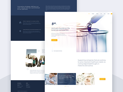 Ventures clean cms design home homepage landing site ui user interface ux website wordpress