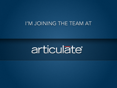 I'm joining Articulate