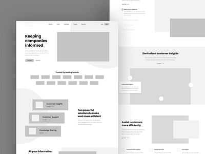 Wireframes clean design home homepage interface landing landing page site ui user experience user interface ux website wire wireframe wireframe page wordpress