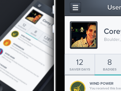 Simple Mobile by Corey Haggard on Dribbble