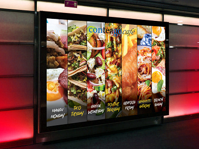 Digital Menu Board menu menu board menu design menu screen