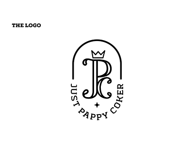 JUST PAPPY COKER brand business fashion identity logo