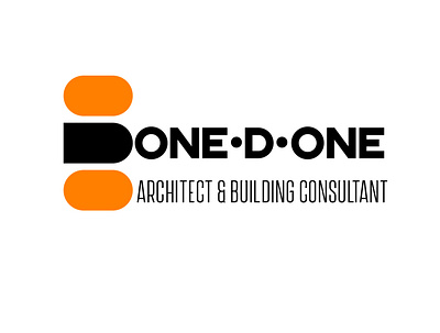 ONE D ONE ARCH academy architecture badge logo building design design illustration logo