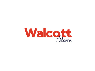 Walcott Stores Identity design