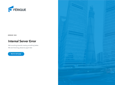 Internal servor error app ui uiux web