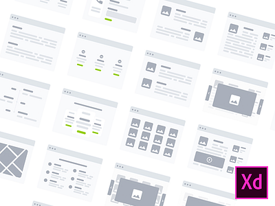 Adobe XD userflow v1 [FREEBIE] adobe xd free ui kit userflow uxkit wireflows