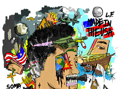 M.I.T.USA by SOMA artwork design digital graphic design illustration music