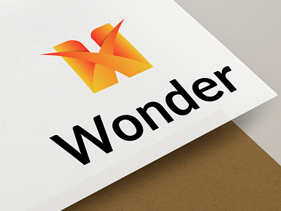 Wonder Gradient Abstract Logo Design Concept