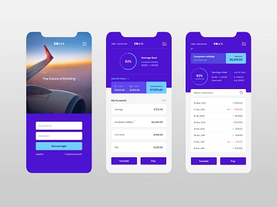 mobile banking app ui app design ecommerce design mobile design ui design ui mockup web design