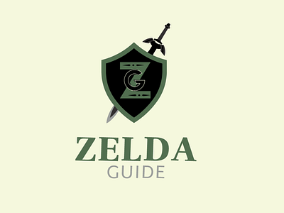 Zelda Guide Logo dailylogo dailylogochallange illustration logo logo a day logo art logochallenge logocore