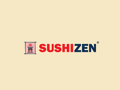 Sushizen Logo branding dailylogo dailylogochallange flat icon illustration lettering logo logo a day logo art logochallenge logocollection logocore vector