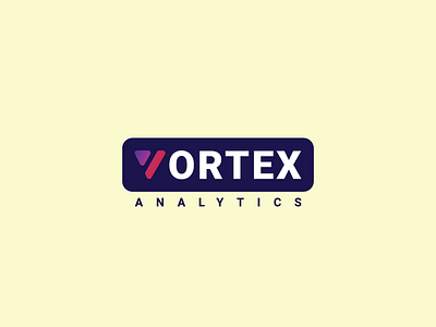 Vortex Analytics Logo dailylogo dailylogochallange design flat illustration logo logo a day logo art logochallenge logocollection logocore vector