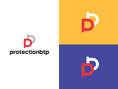 Protectionbtp - Logo brand branding clean design identity logo mark minimal typography vector