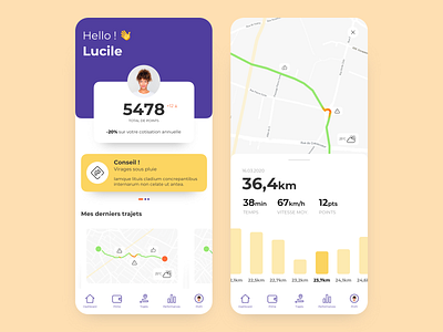 Driving app