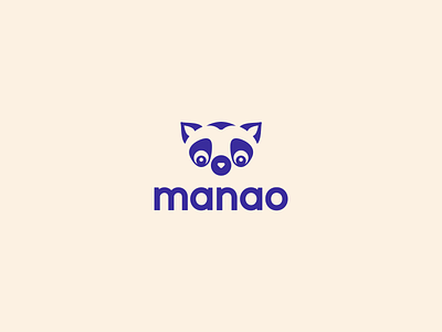 Manao - Logo brand branding children design identity illustration kids brand logo logotype minimal typography vector
