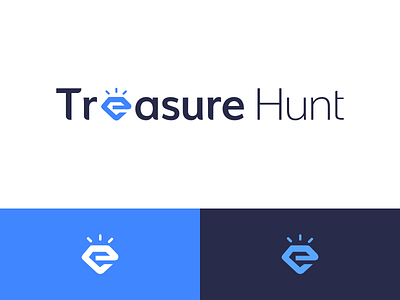 Treasure Hunt branding design diamond illustration logo money treasure