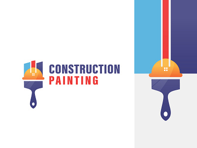 construction painting logo