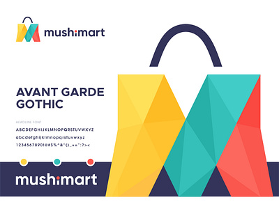 mushimart logo design