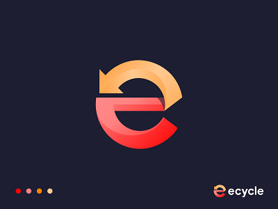 ecycle logo design
