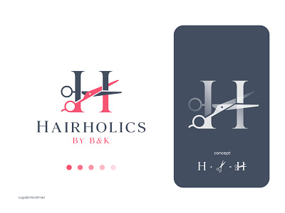 Hairholics (Hair Salon Logo Concept)