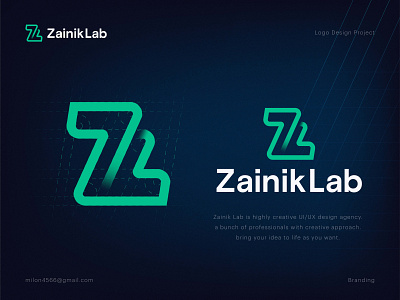 Zainik Lab (Logo Design Project)