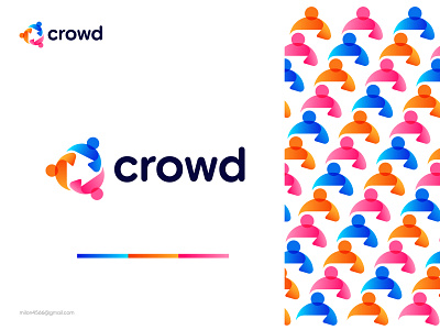 Crowd Logo Concept
