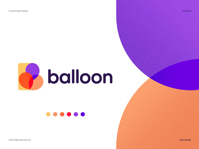 Balloon Logo Design (Concept: Letter B and Ballon Symbol)