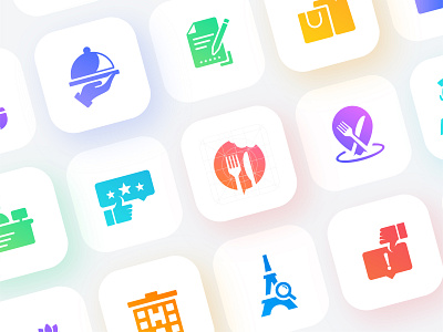 Business Category Icons  Best icons, Icon design inspiration, Icon design