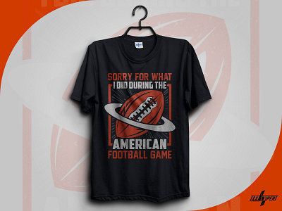 American Football T-Shirt Design
