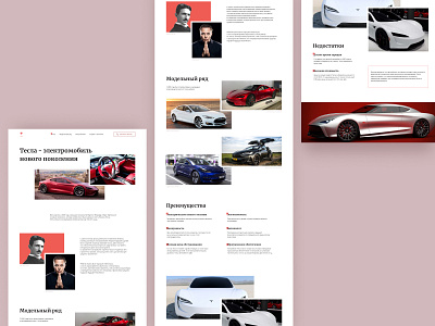 Tesla car design longrid tesla ui ux