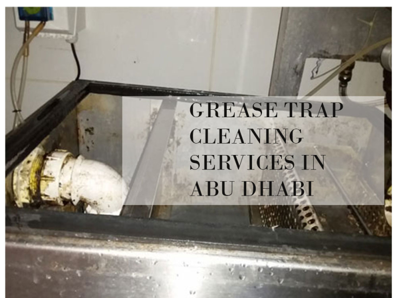Grease Trap Cleaning Services in Abu Dhabi by Remya on Dribbble