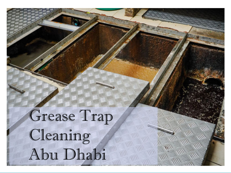 Grease Trap Cleaning Services in Abu Dhabi by Remya on Dribbble