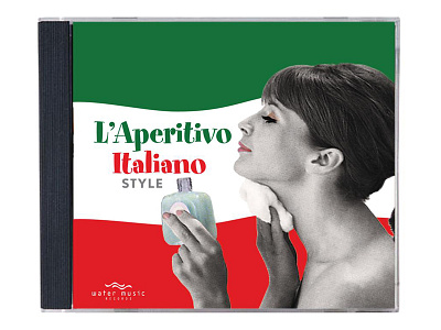 L'Aperitivo Italiano Style design illustration marketing packaging print collateral typography