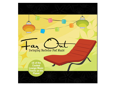 Far Out Swing Bachelor Pad Music design packaging print collateral