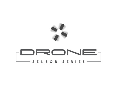 Drone Sensor Series Logo branding business cards design illustration logo marketing website