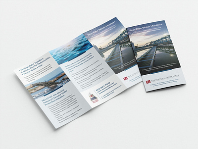 Brochure for US Nuclear Corp / Technical Associates. branding brochure design logo marketing print print collateral