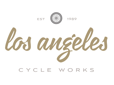 La Cycle Works branding logo mark