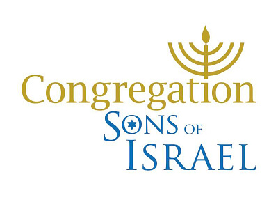 Congregation Sons of Israel branding logo print social media marketing