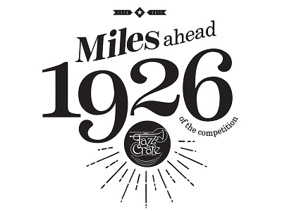 1926 branding logo print collateral