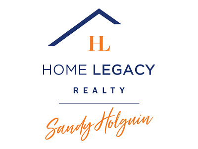 Home Legacy Realty branding logo print collateral social media website