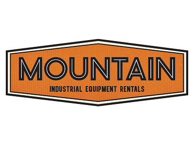 Mountain Industrial Equipment Rentals branding logo print collateral