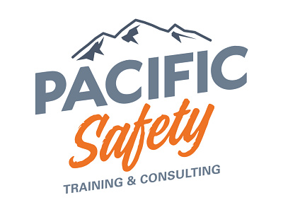 Pacific Safety branding logo print collateral website