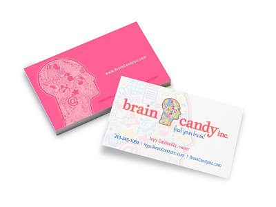 Brain Candy branding logo marketing print collateral