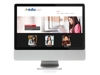 EDU Support Center branding logo print collateral website