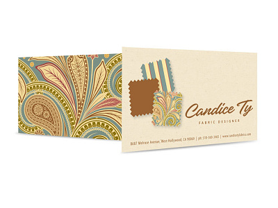 Candice Ty branding logo print collateral