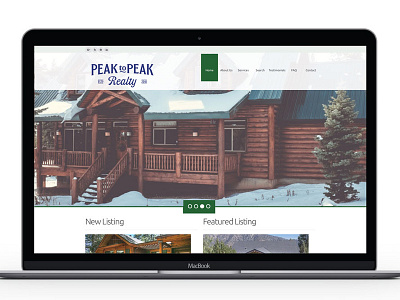 Peak to Peak branding logo print website