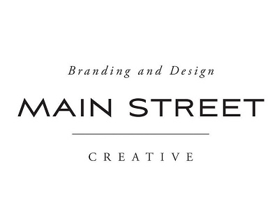 Main Street brand branding business cards logo marketing print collateral social social media website