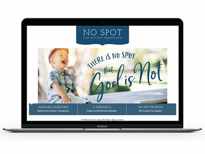 No Spot God is Not authors book cover design branding design illustration logo social media website